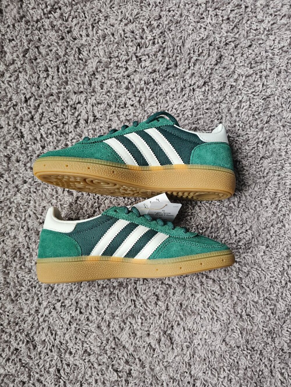 Adidas Handball Spezial shoes women's 5 in dark green - Picture 4 of 11